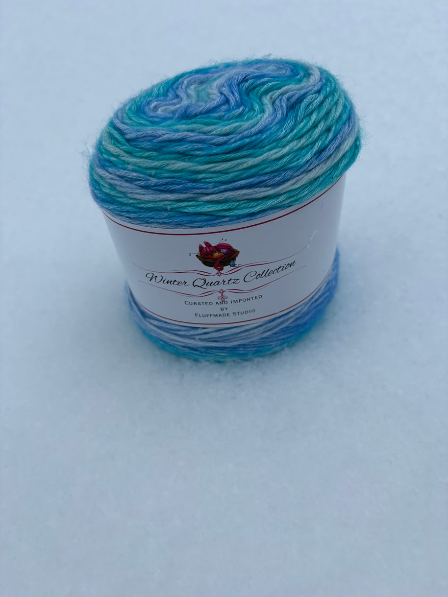 Arctic Drift – Studio Gradient Yarn | Winter Quartz Collection