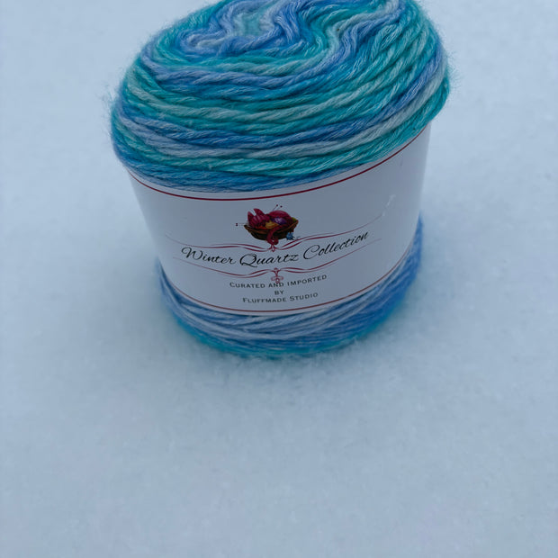 Arctic Drift – Studio Gradient Yarn | Winter Quartz Collection