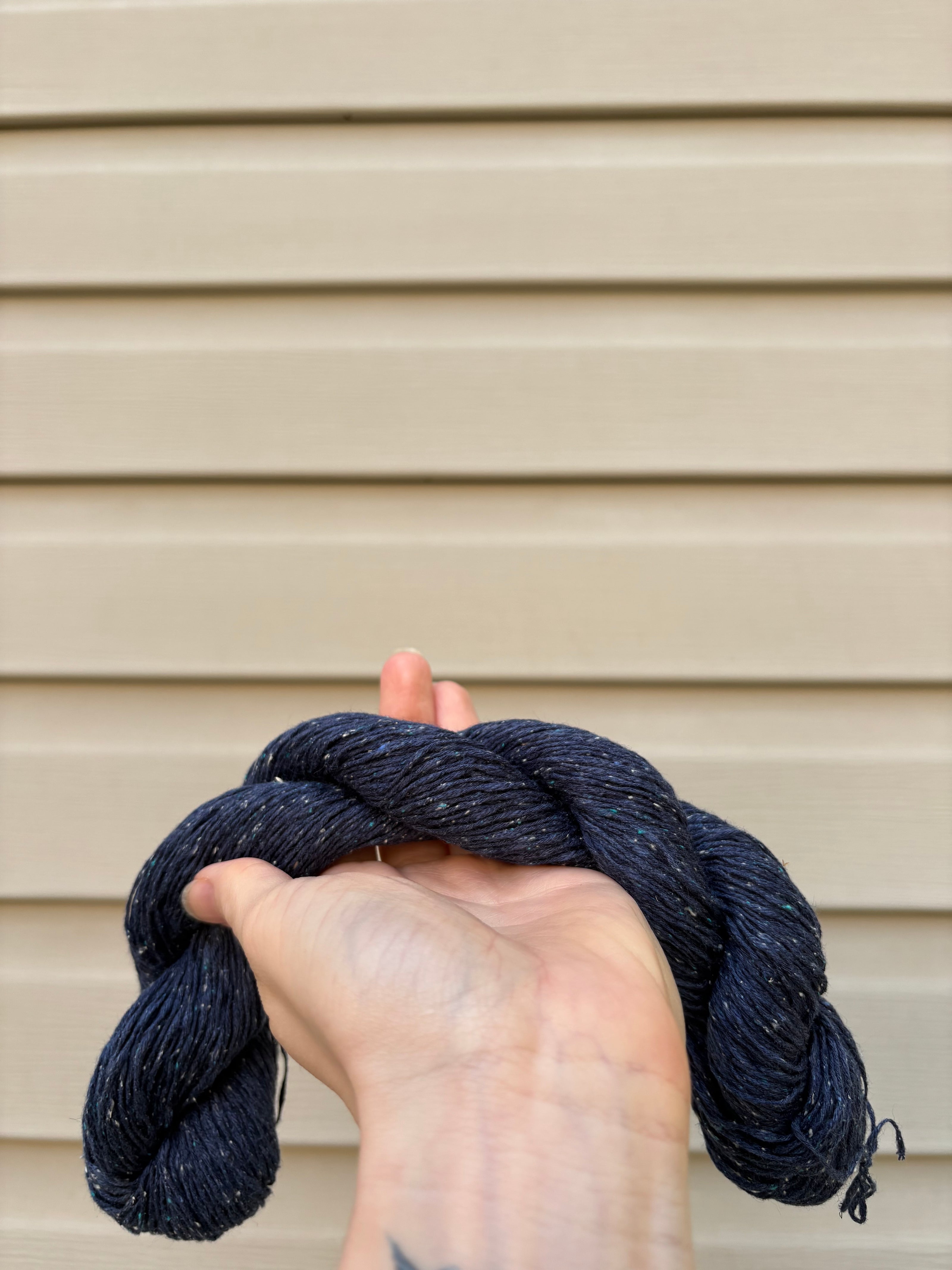 🌌 Midnight Lupine - Studio Yarn · Wildflower Collection