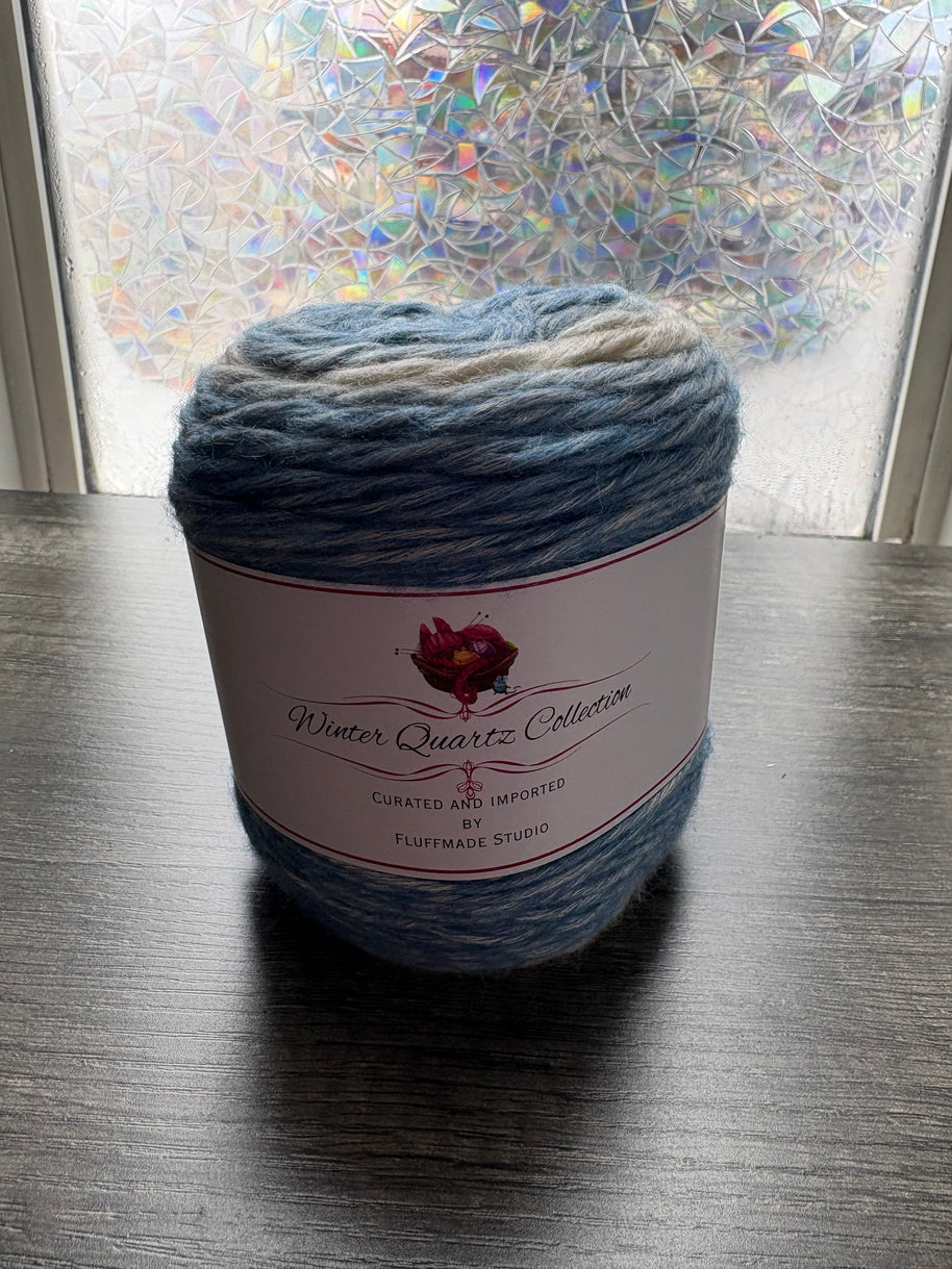 Frozen Fjord – Studio Gradient Yarn | Winter Quartz Collection