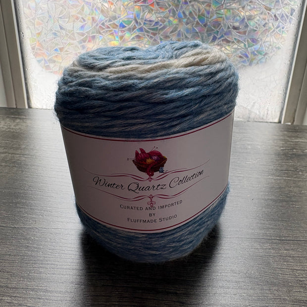 Frozen Fjord – Studio Gradient Yarn | Winter Quartz Collection