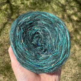 Gold Emerald - Studio Yarn · Glimmer Series