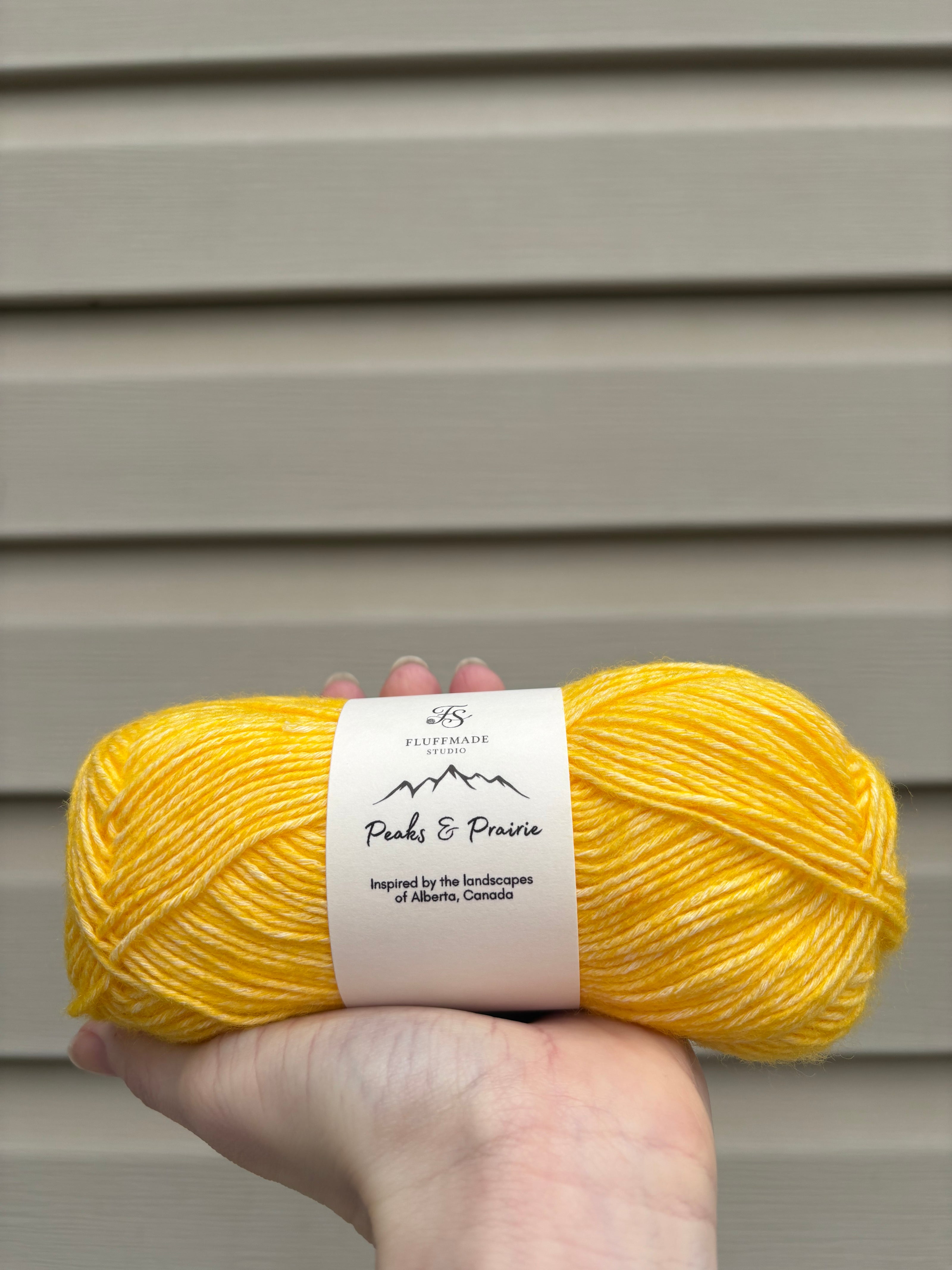 Buttercup - Studio Yarn · Peaks & Prairie Collection