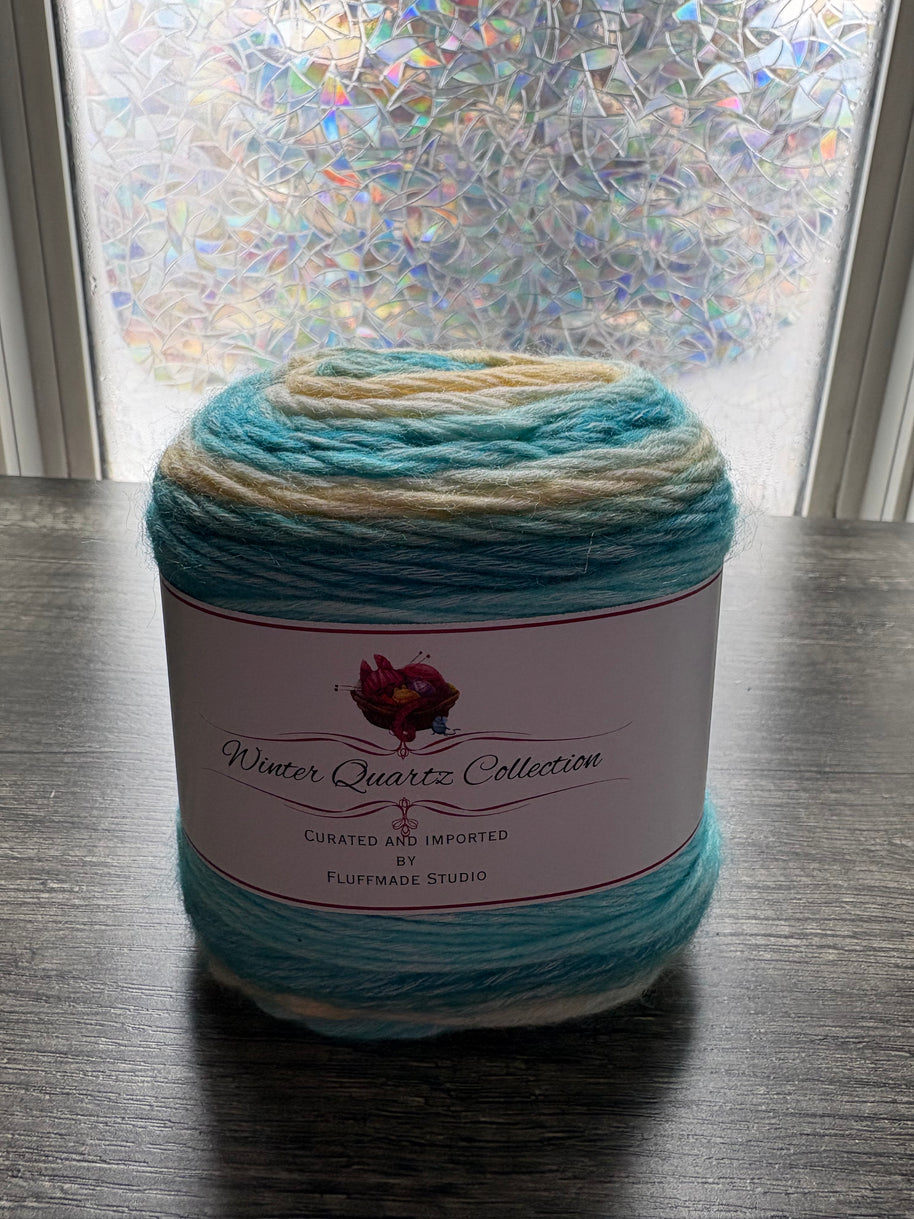 Frosty Sky – Studio Gradient Yarn | Winter Quartz Collection