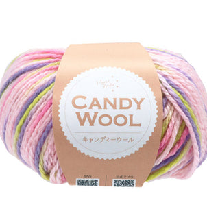 Candy Wool Yarn – Soft Pastel Japanese Yarn | Fluffmade Guest Yarn