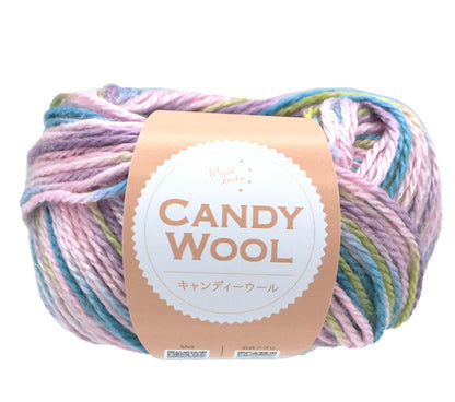 Candy Wool Yarn – Soft Pastel Japanese Yarn | Fluffmade Guest Yarn
