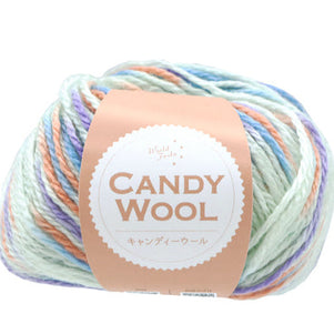 Candy Wool Yarn – Soft Pastel Japanese Yarn | Fluffmade Guest Yarn