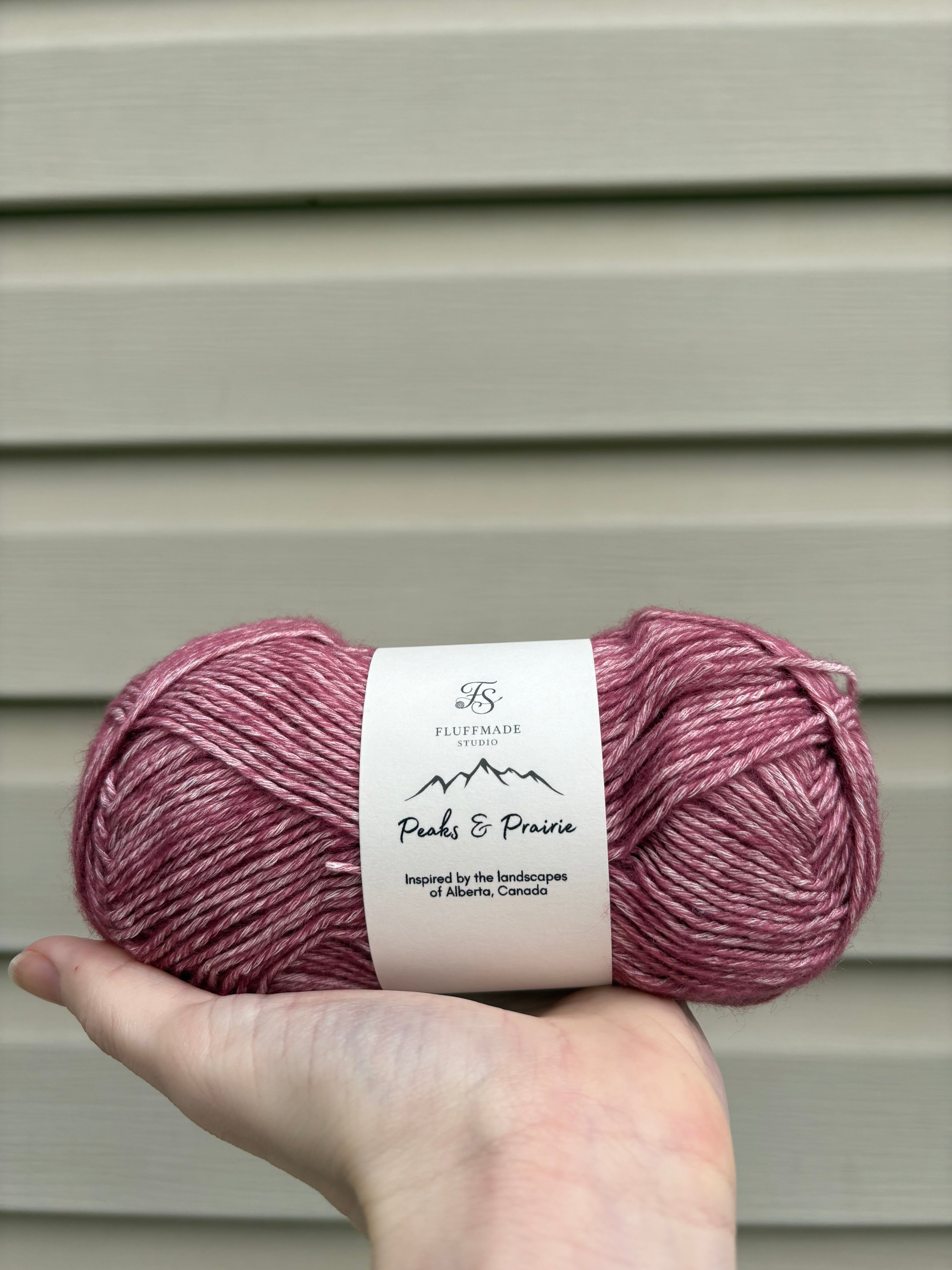 Hibiscus - Studio Yarn · Peaks & Prairie Collection