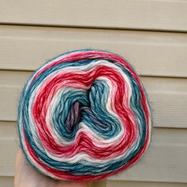 Iceflower Veil – Studio Gradient Yarn · Winter Quartz Collection