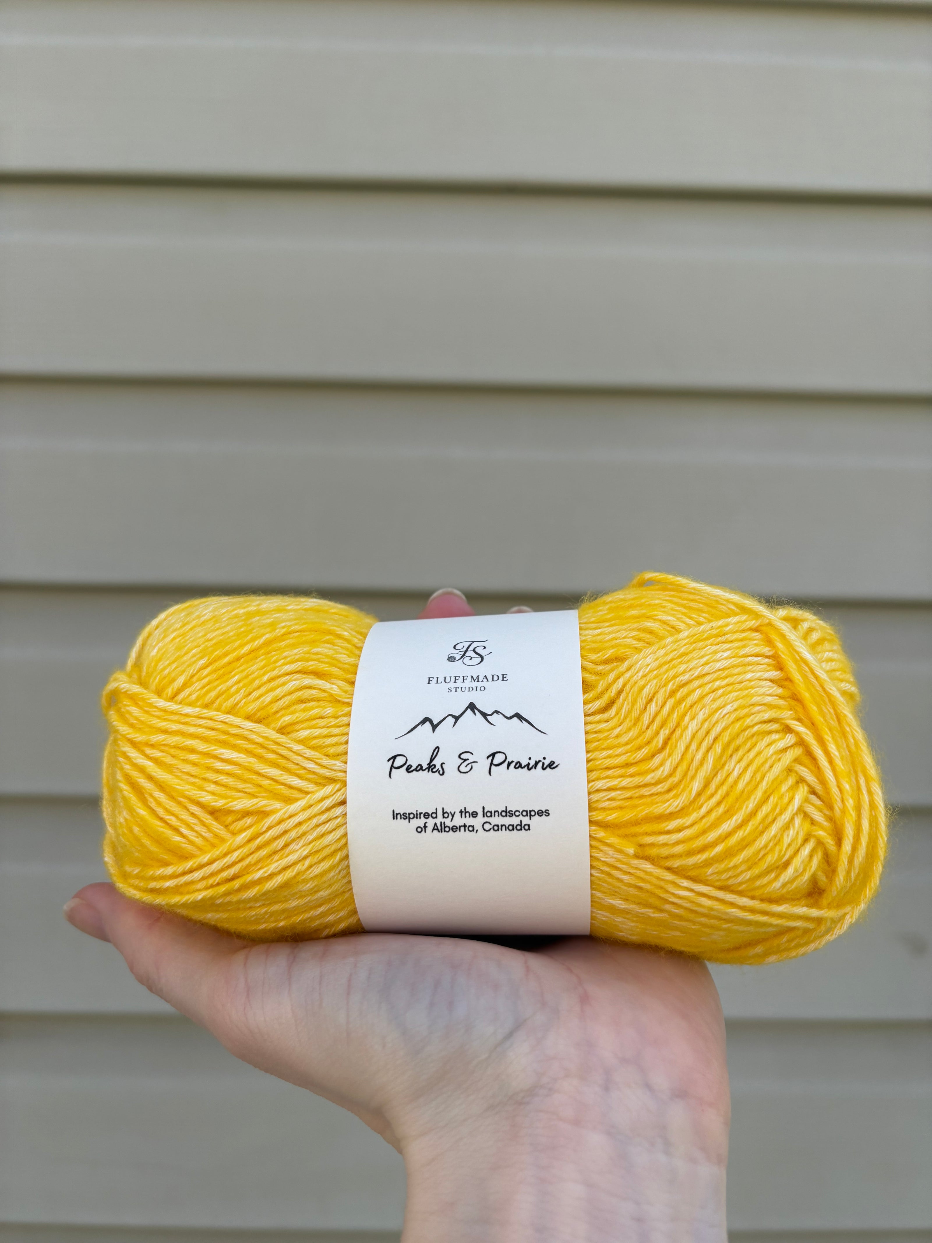 Yellow Columbine - Studio Yarn · Peaks & Prairie Collection