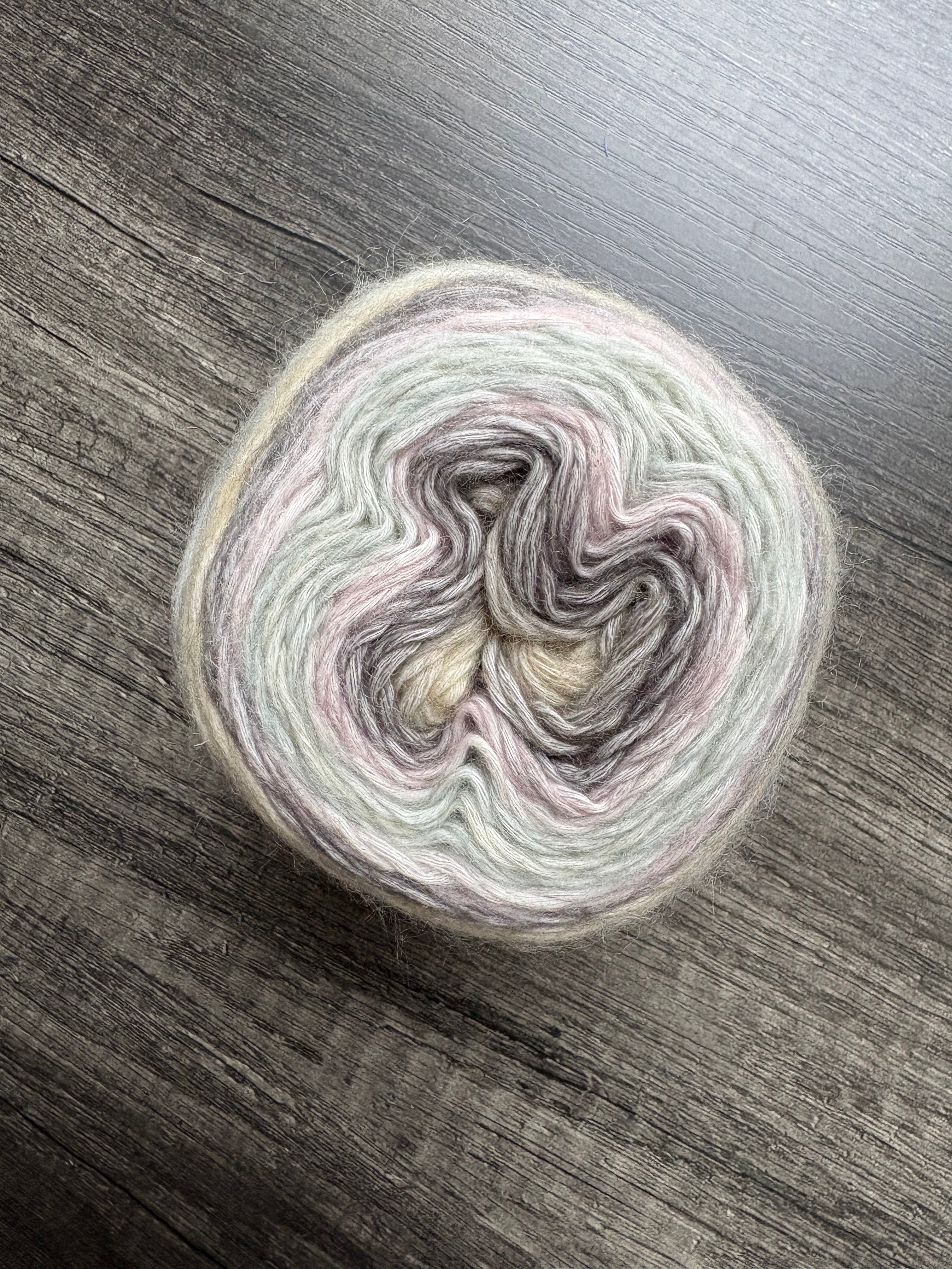 Meadow Fog – Studio Gradient Yarn · Winter Quartz Collection