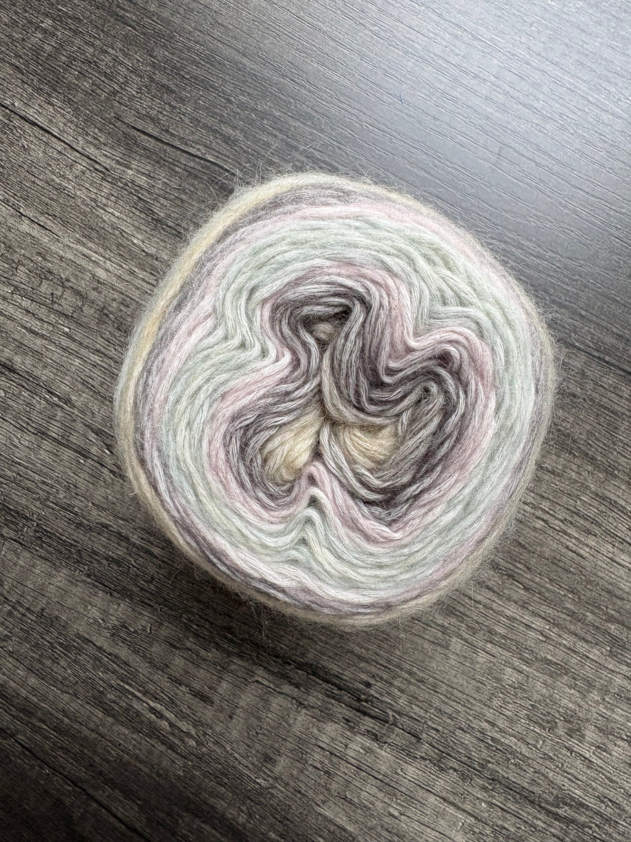 Meadow Fog – Studio Gradient Yarn · Winter Quartz Collection