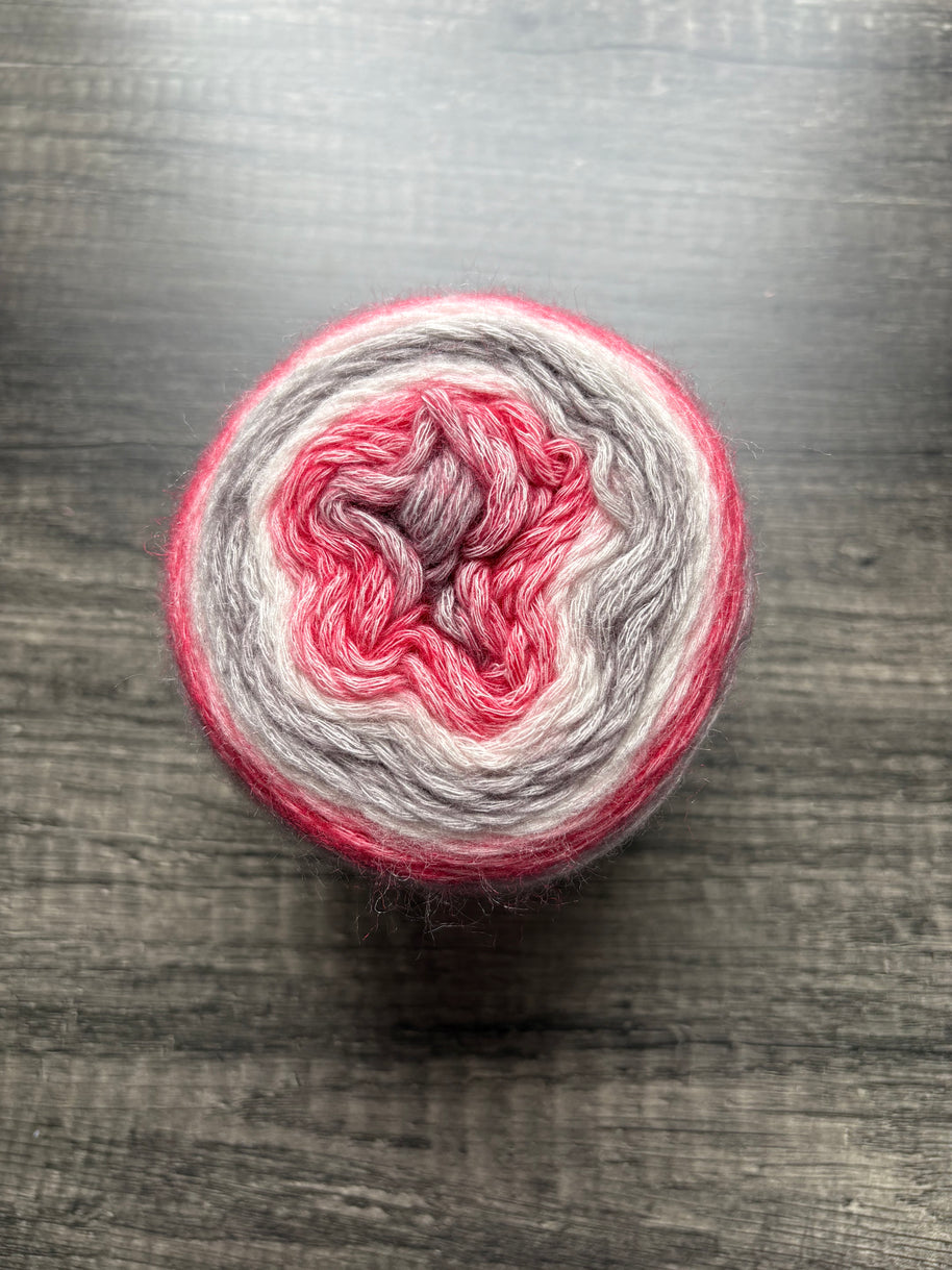 Frosted Ember – Studio Gradient Yarn | Winter Quartz Collection
