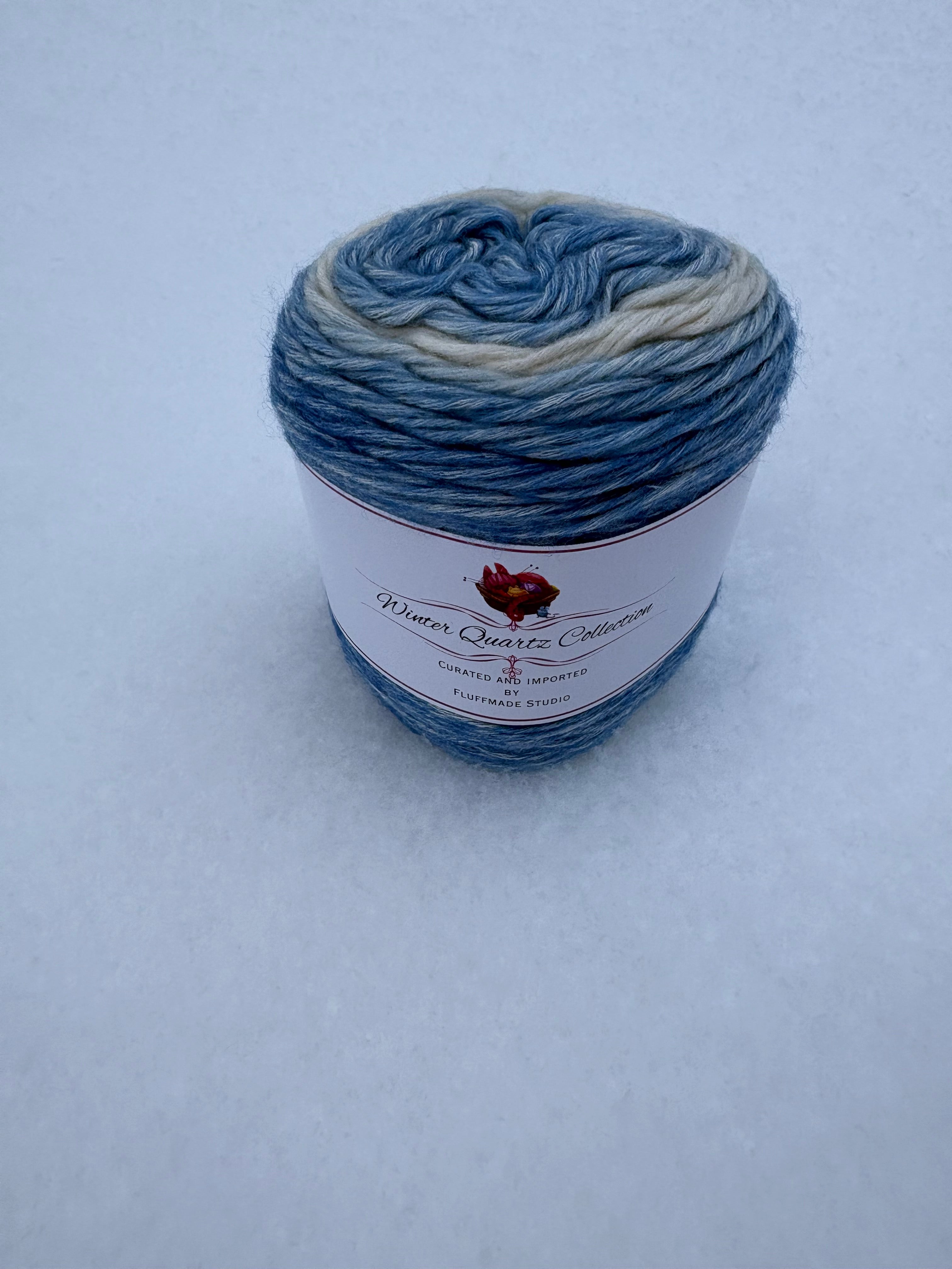 Frozen Fjord – Studio Gradient Yarn | Winter Quartz Collection