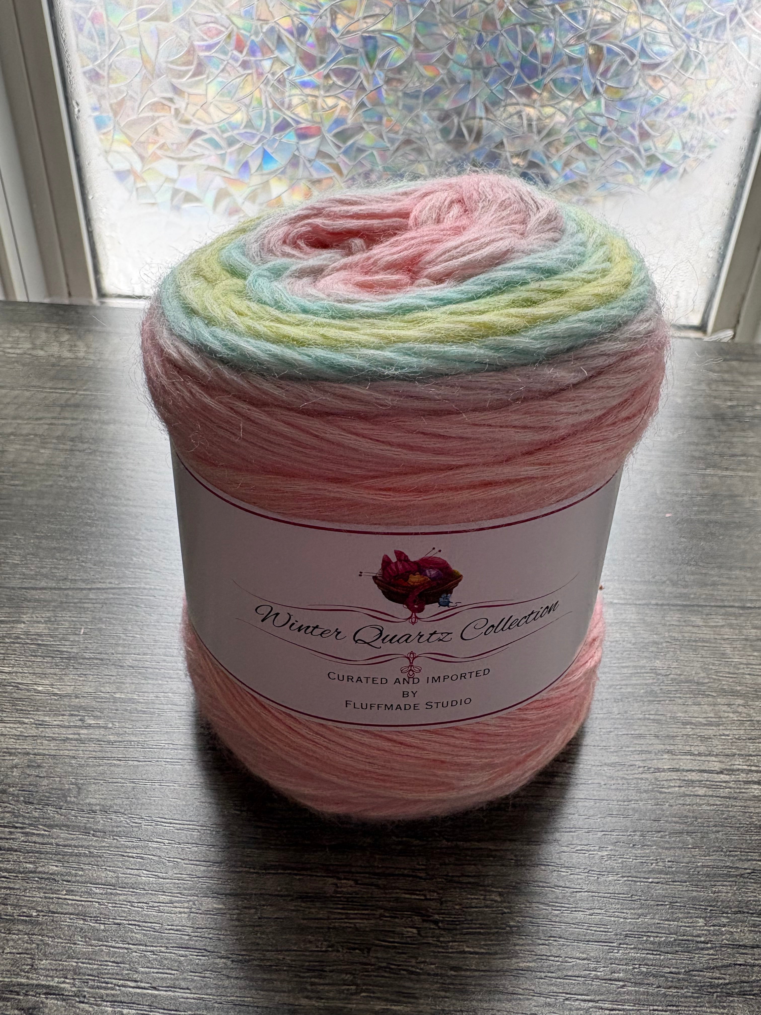 Snowberry Swirl – Studio Gradient Yarn | Winter Quartz Collection