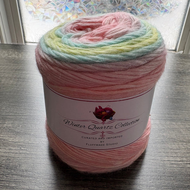 Snowberry Swirl – Studio Gradient Yarn | Winter Quartz Collection
