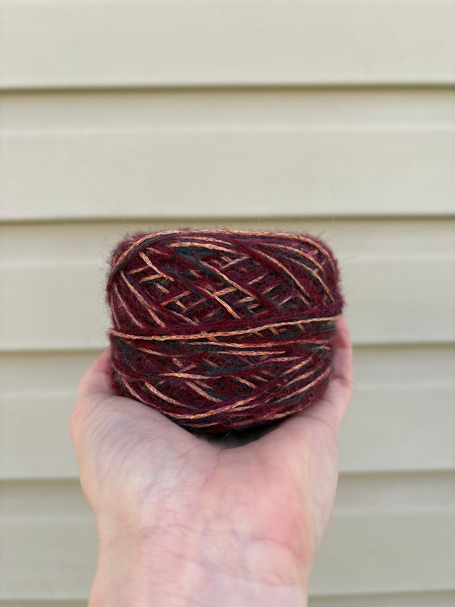Mulberry Glow - Studio Yarn · Glimmer Series