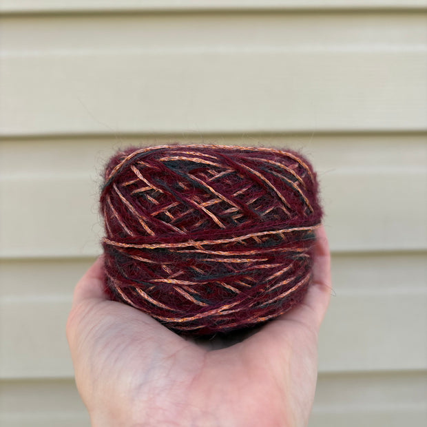Mulberry Glow - Studio Yarn · Glimmer Series