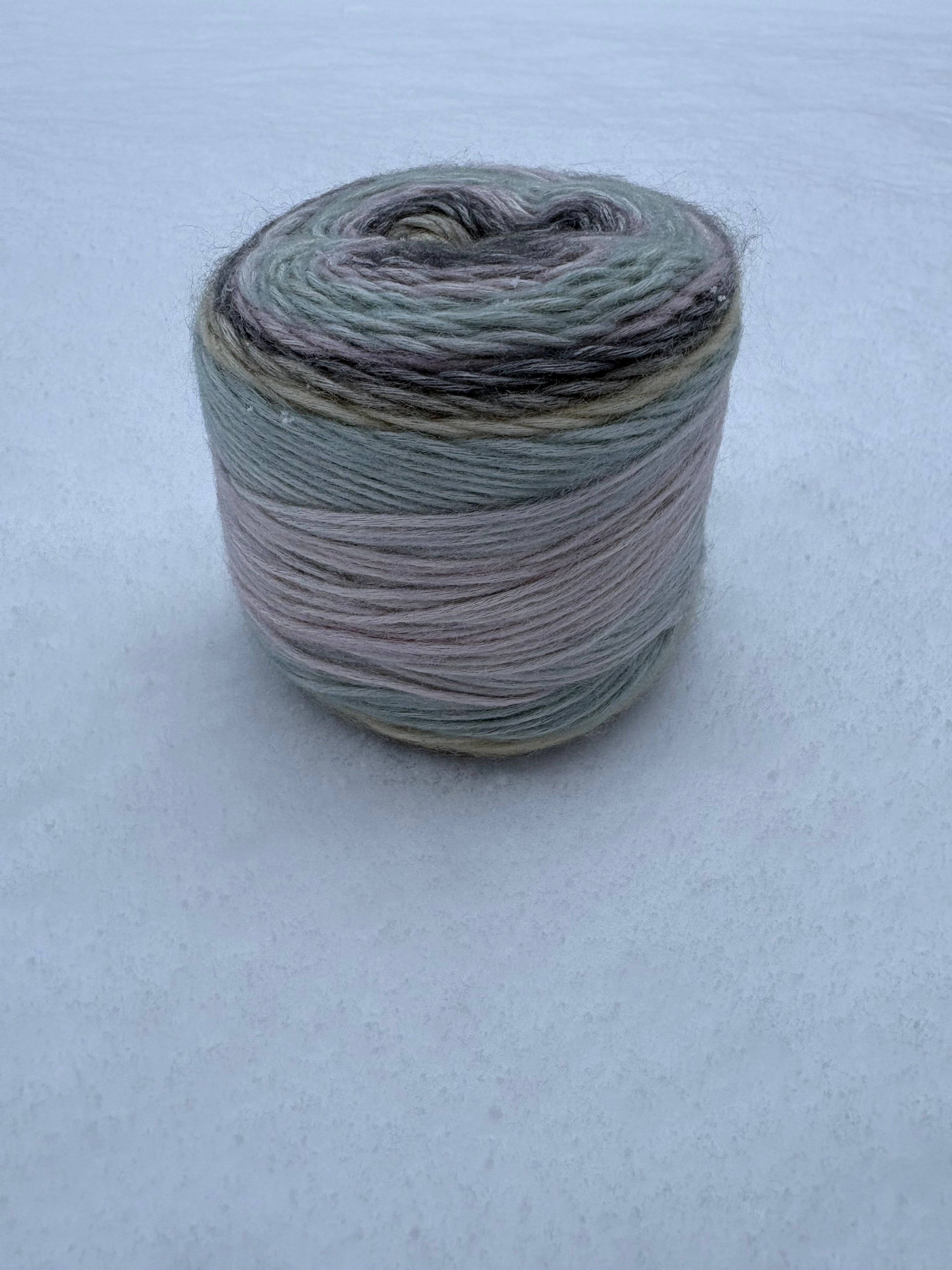 Meadow Fog – Studio Gradient Yarn · Winter Quartz Collection