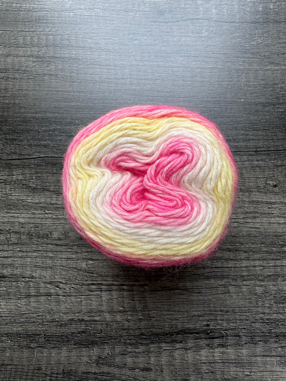 Lemonade Taffy – Studio Gradient Yarn | Winter Quartz Collection