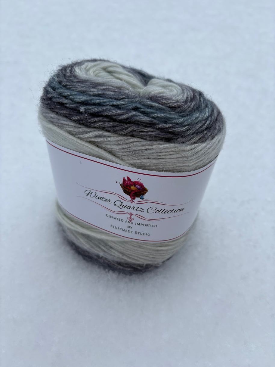 Seafoam Mist – Studio Gradient Yarn | Winter Quartz Collection