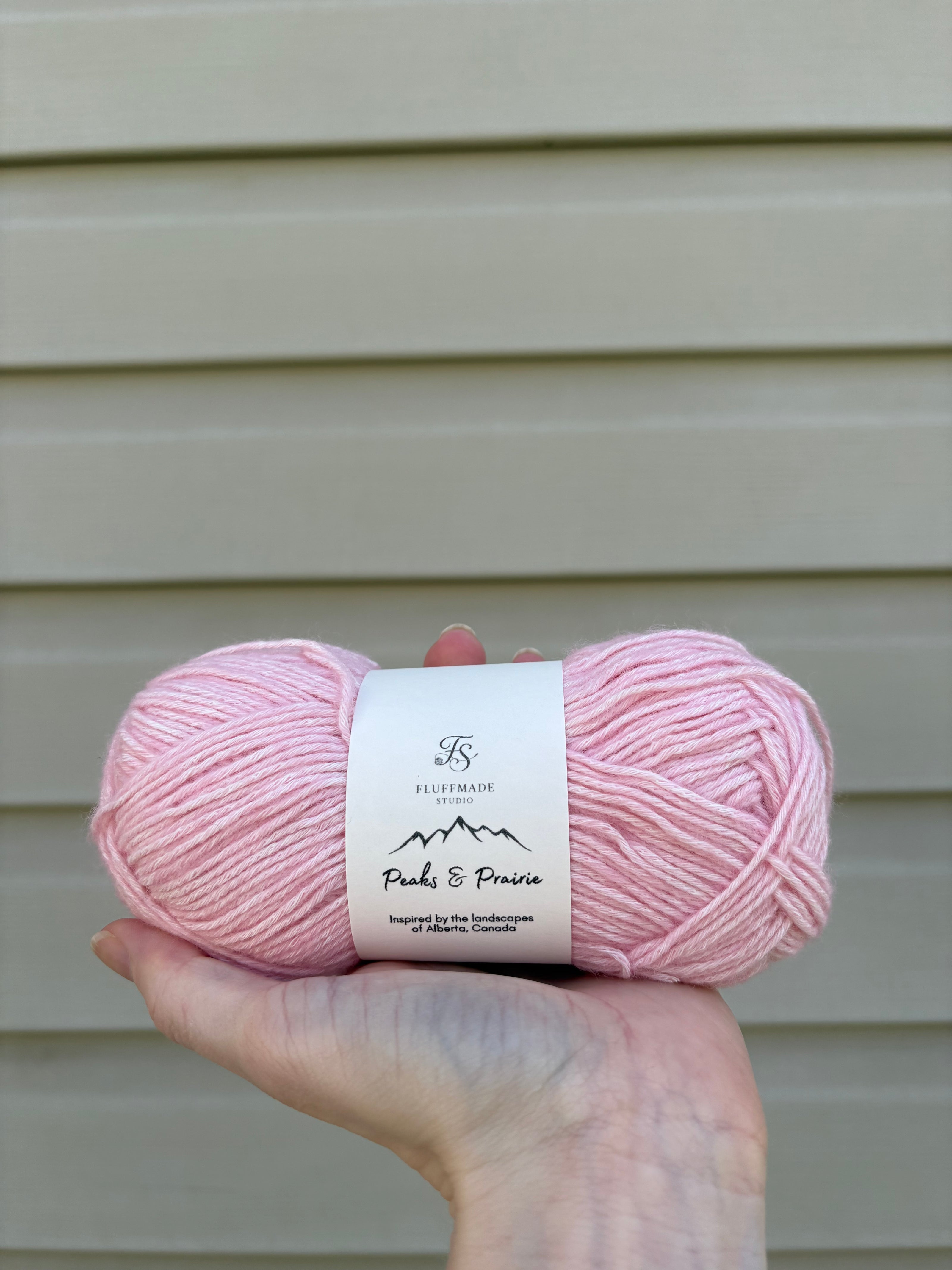 Pink Pussytoes - Studio Yarn · Peaks & Prairie Collection
