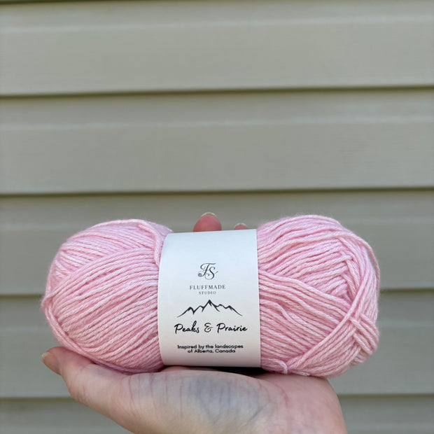 Pink Pussytoes - Studio Yarn · Peaks & Prairie Collection