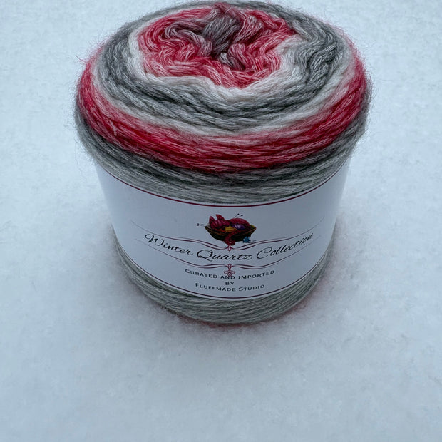 Frosted Ember – Studio Gradient Yarn | Winter Quartz Collection