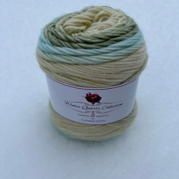 Sage Whisper – Studio Gradient Yarn | Winter Quartz Collection