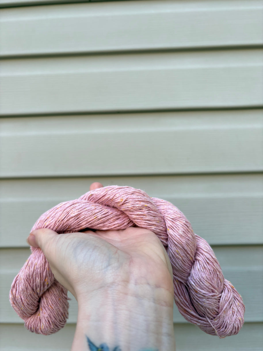🌸 Apple Blossom - Studio Yarn · Wildflower Collection