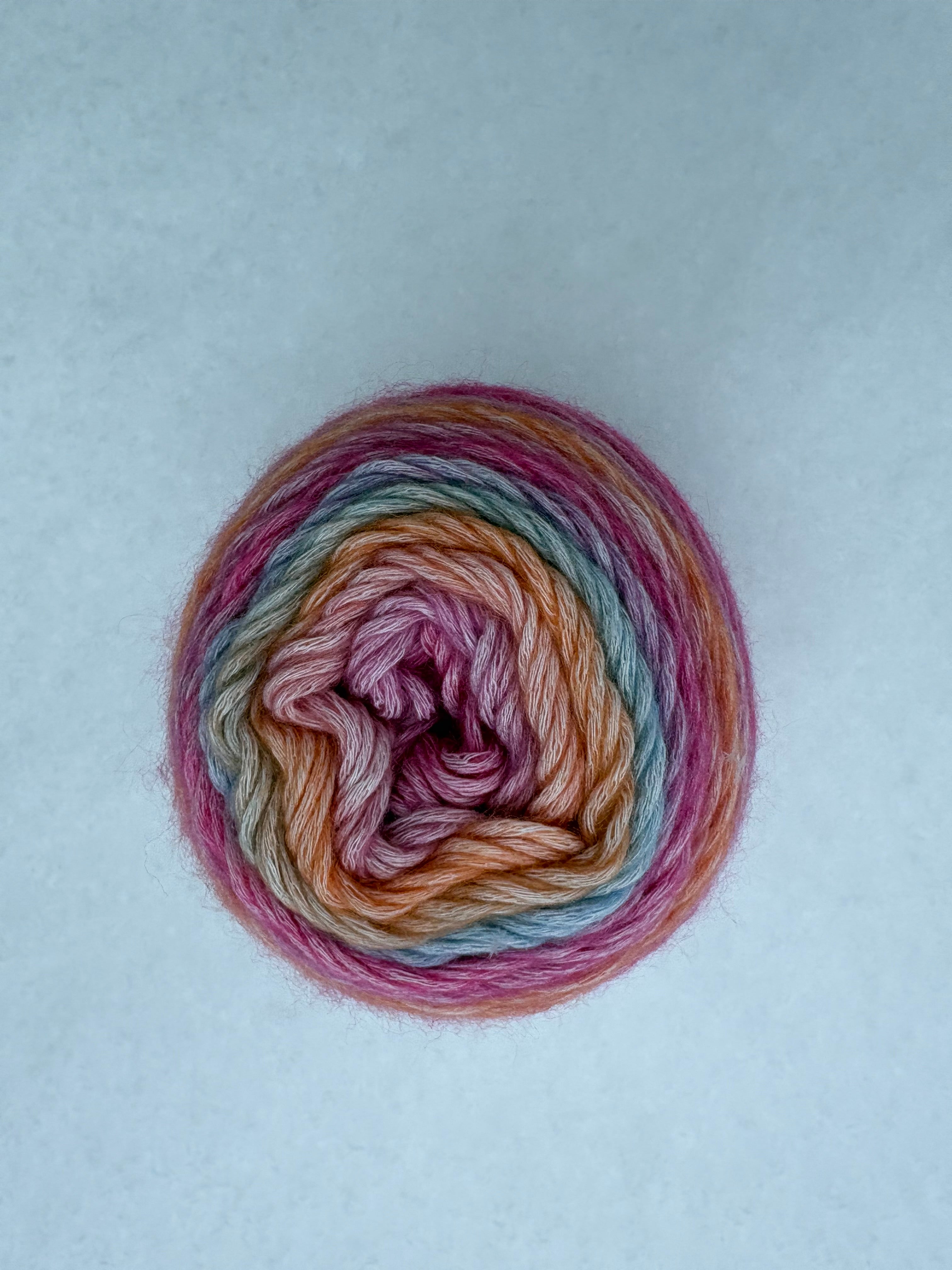 Aurora Bloom – Studio Gradient Yarn | Winter Quartz Collection