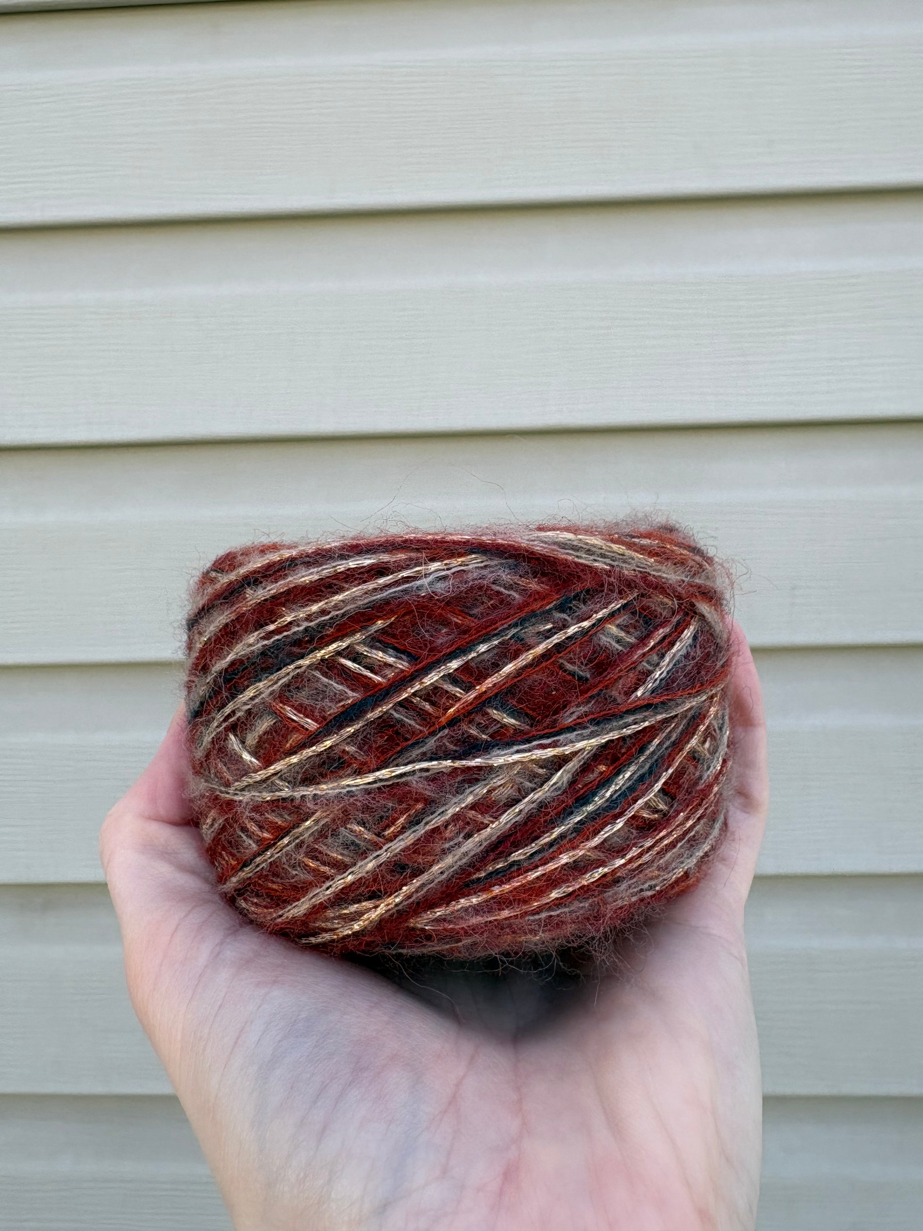 Copper Sparks - Studio Yarn · Glimmer Series