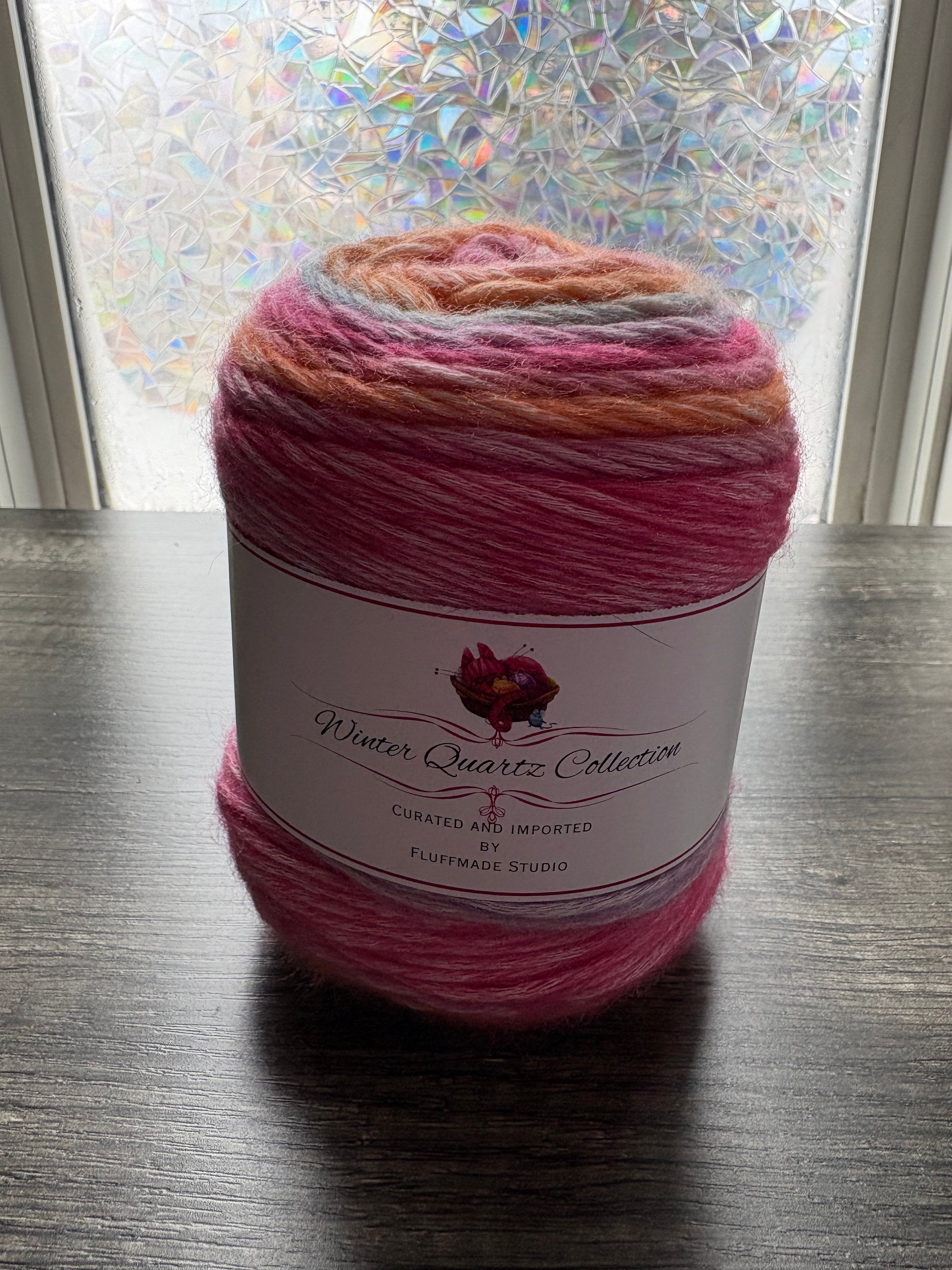 Aurora Bloom – Studio Gradient Yarn | Winter Quartz Collection
