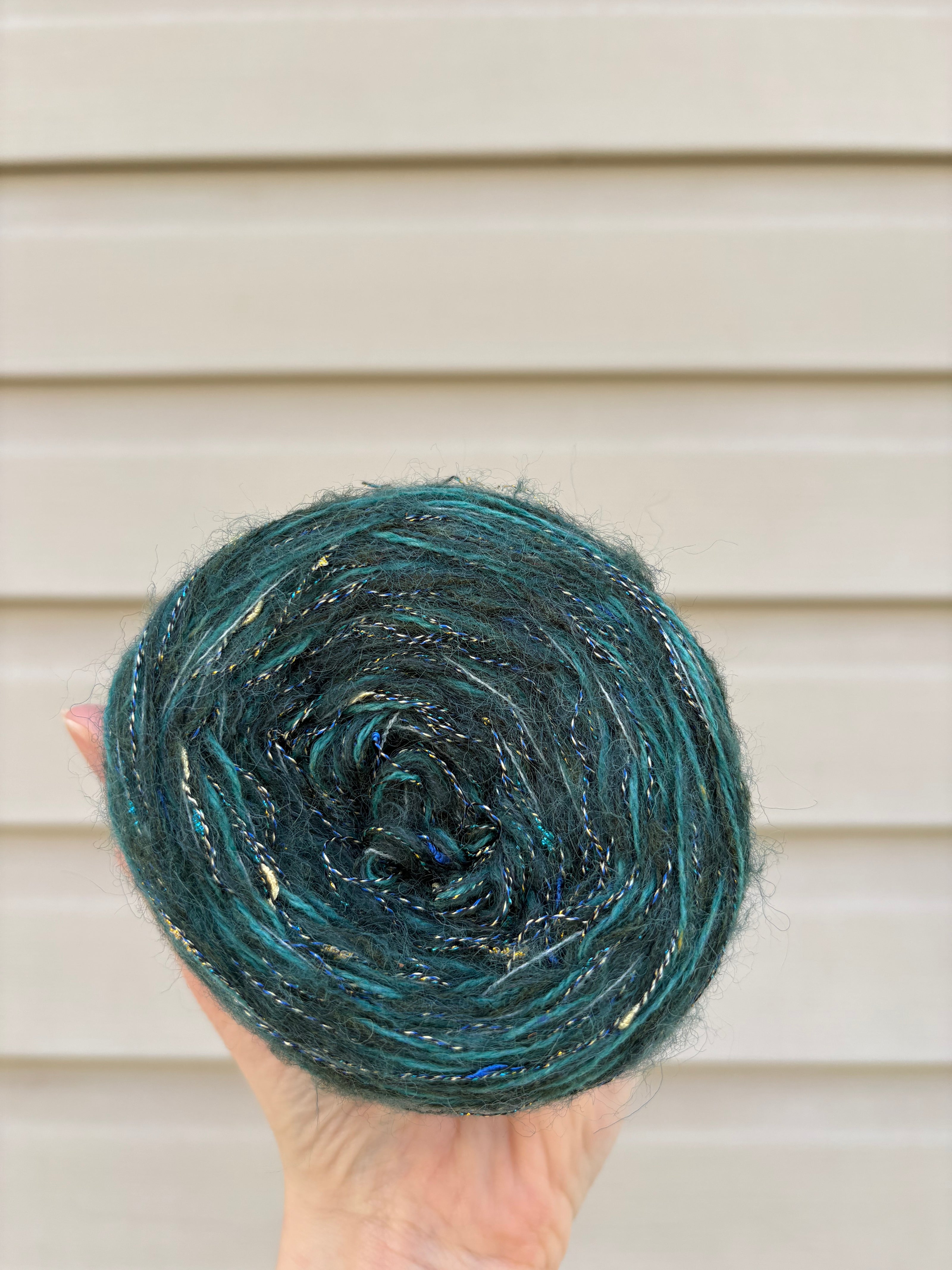 Gold Emerald - Studio Yarn · Glimmer Series