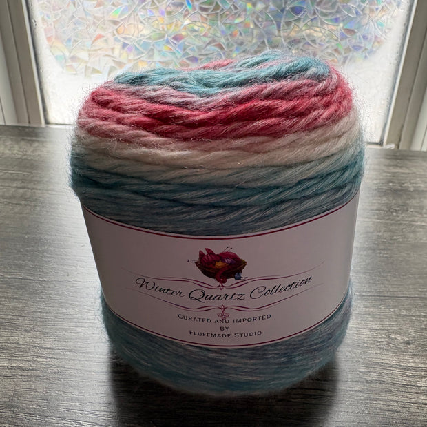 Iceflower Veil – Studio Gradient Yarn | Winter Quartz Collection