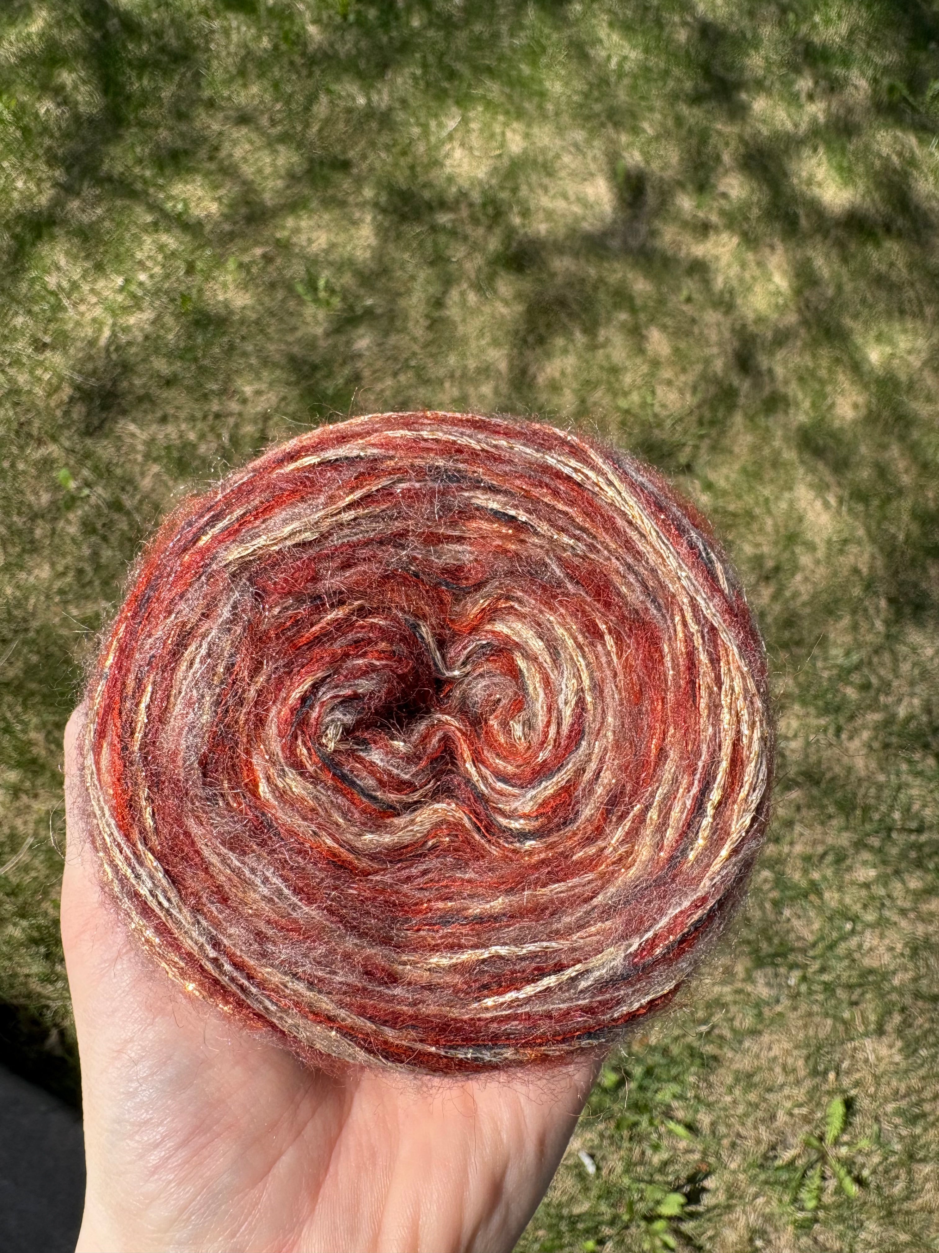 Copper Sparks - Studio Yarn · Glimmer Series