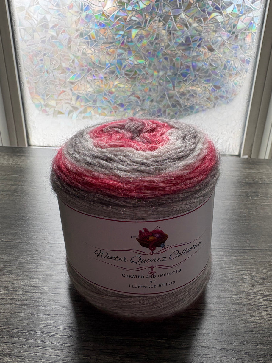 Frosted Ember – Studio Gradient Yarn | Winter Quartz Collection