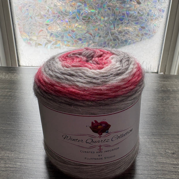 Frosted Ember – Studio Gradient Yarn | Winter Quartz Collection