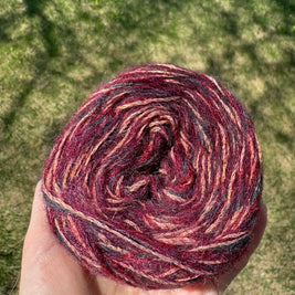 Mulberry Glow - Studio Yarn · Glimmer Series