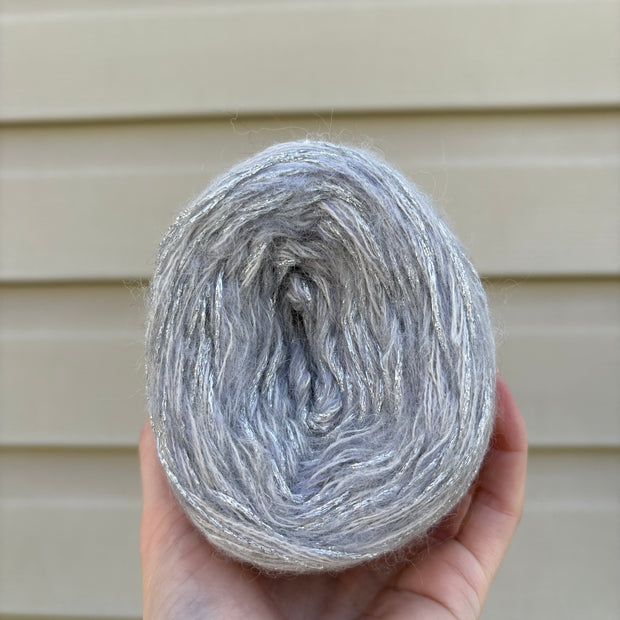 Silver Snowflakes - Studio Yarn · Glimmer Series