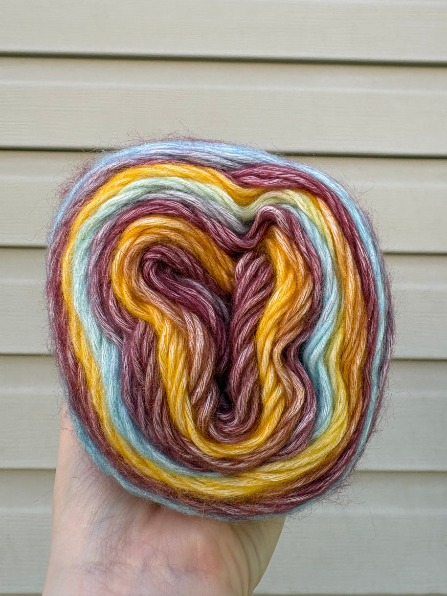 Sherbet Blizzard – Studio Gradient Yarn · Winter Quartz Collection