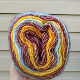Sherbet Blizzard – Studio Gradient Yarn · Winter Quartz Collection