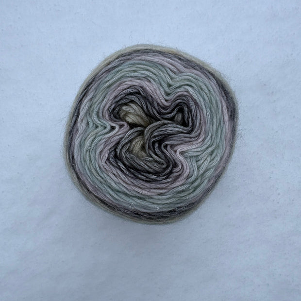 Meadow Fog – Studio Gradient Yarn · Winter Quartz Collection