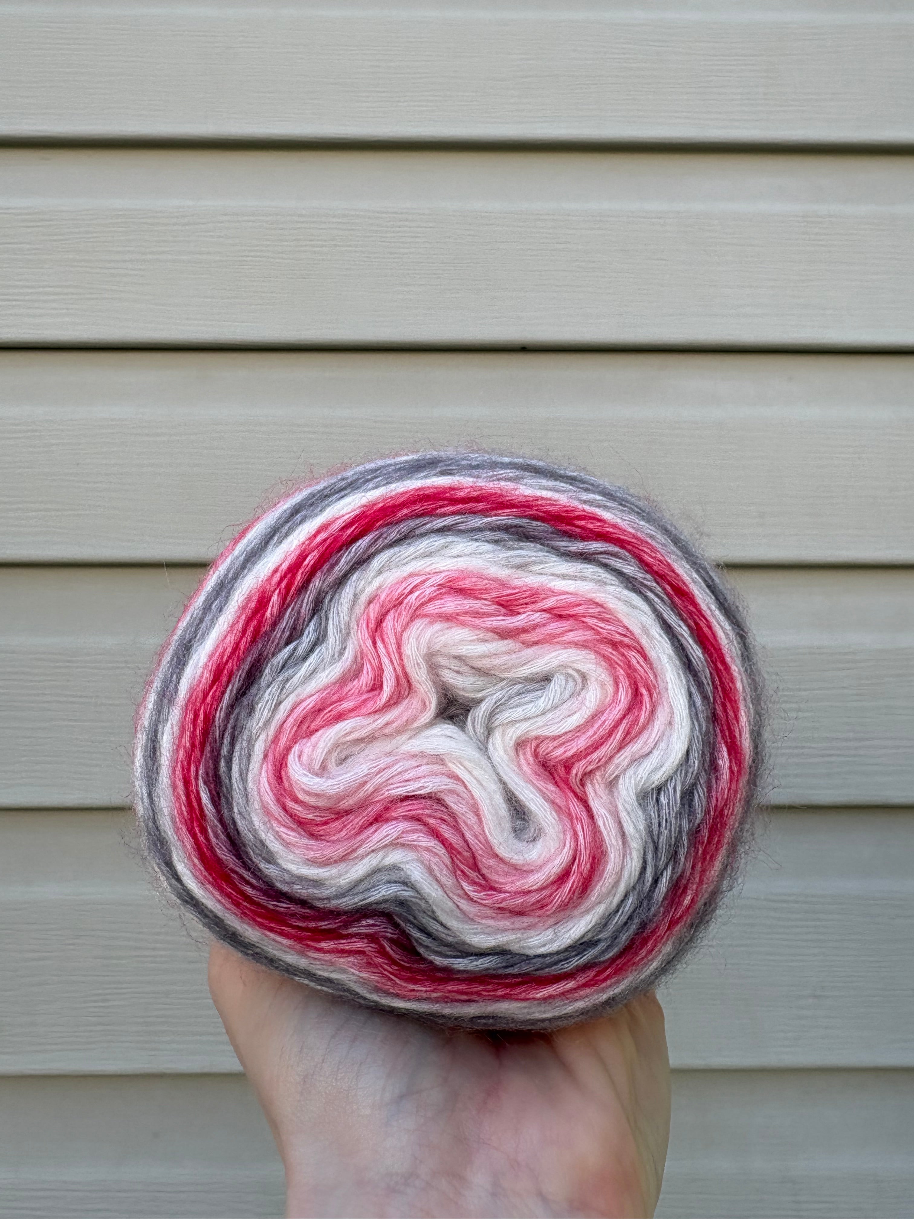 Frosted Ember – Studio Gradient Yarn · Winter Quartz Collection