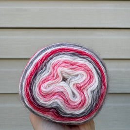 Frosted Ember – Studio Gradient Yarn · Winter Quartz Collection