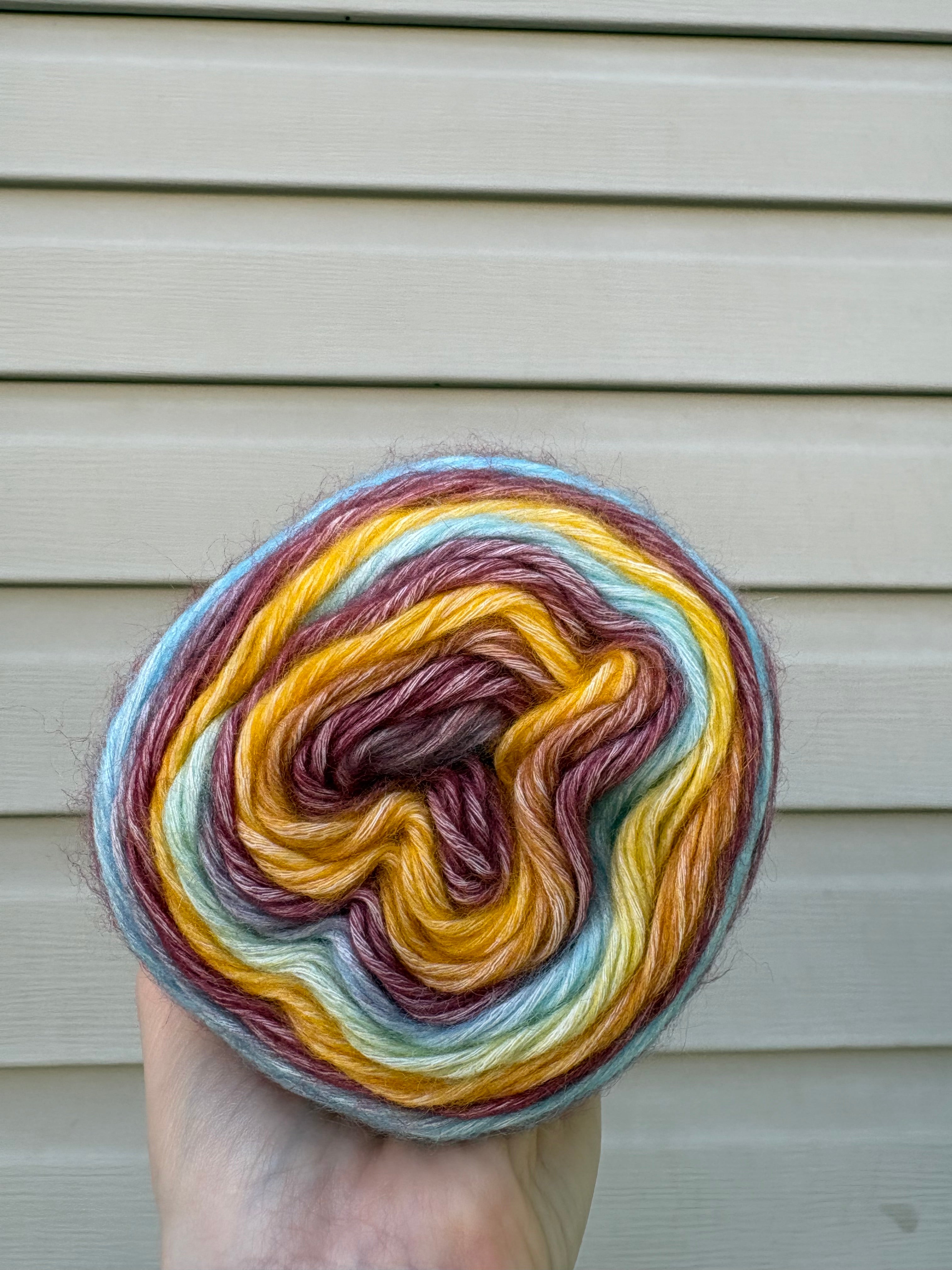 Sherbet Blizzard – Studio Gradient Yarn · Winter Quartz Collection