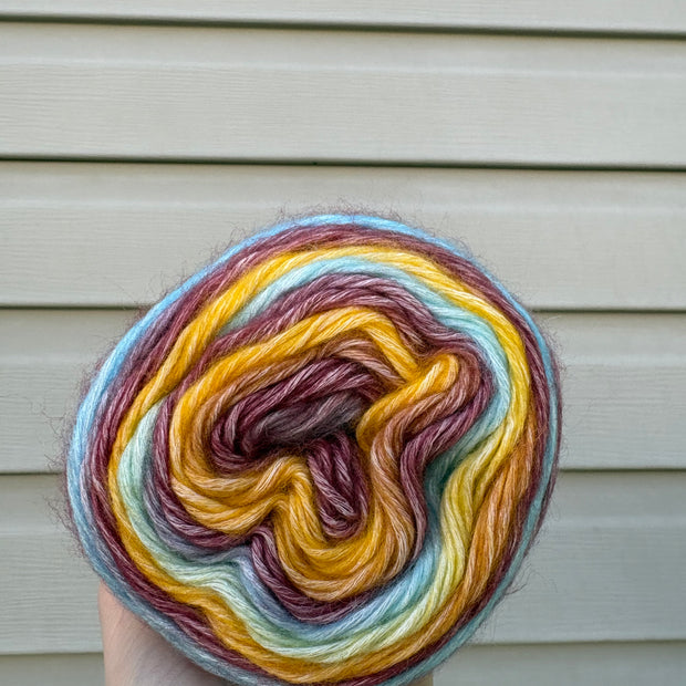 Sherbet Blizzard – Studio Gradient Yarn · Winter Quartz Collection