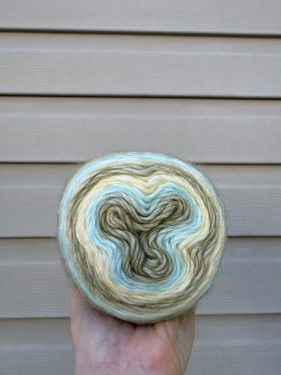 Sage Whisper – Studio Gradient Yarn · Winter Quartz Collection