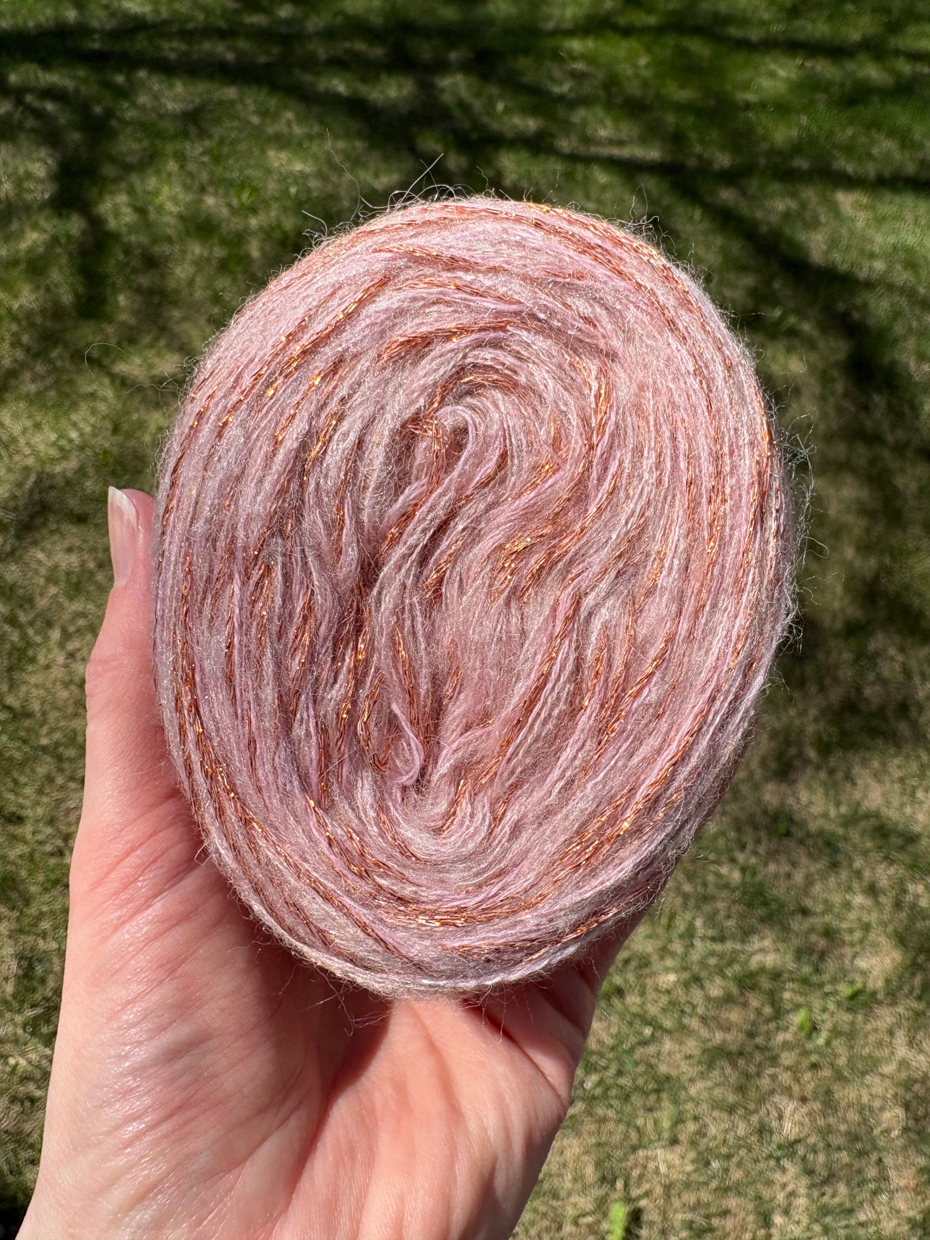 Rose Gold - Studio Yarn · Glimmer Series