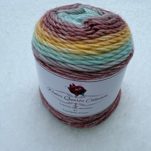 Sherbet Blizzard – Studio Gradient Yarn | Winter Quartz Collection